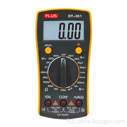 Digital Multimeter, Over-range Indication
